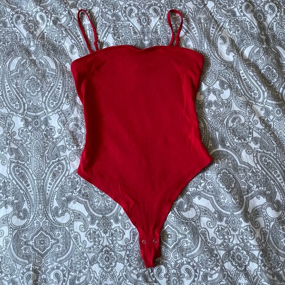Red Garage bodysuit - Picture 1 of 2